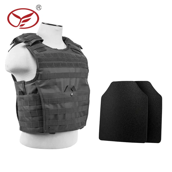 Factory direct selling Protective Lightweight Concealed Stand Alone Alumina Silicon Carbide Armored Panel for vest Plate