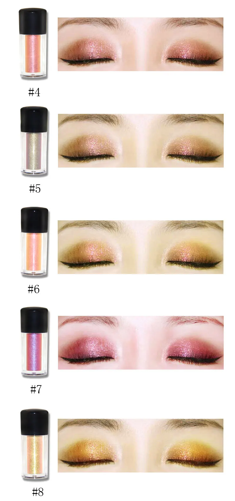 Cosmetics  flakes pigment colorshifting for eyeshadow  oem  eyeshajdow  powder