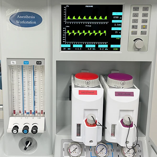 Medical Clinic Anesthesie Portable Anaesthesia machine Anaesthesia equipment Portable Gas with Trolley