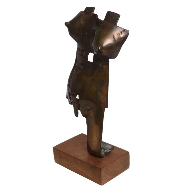 Professional supplies metal craft bronze nude female statue