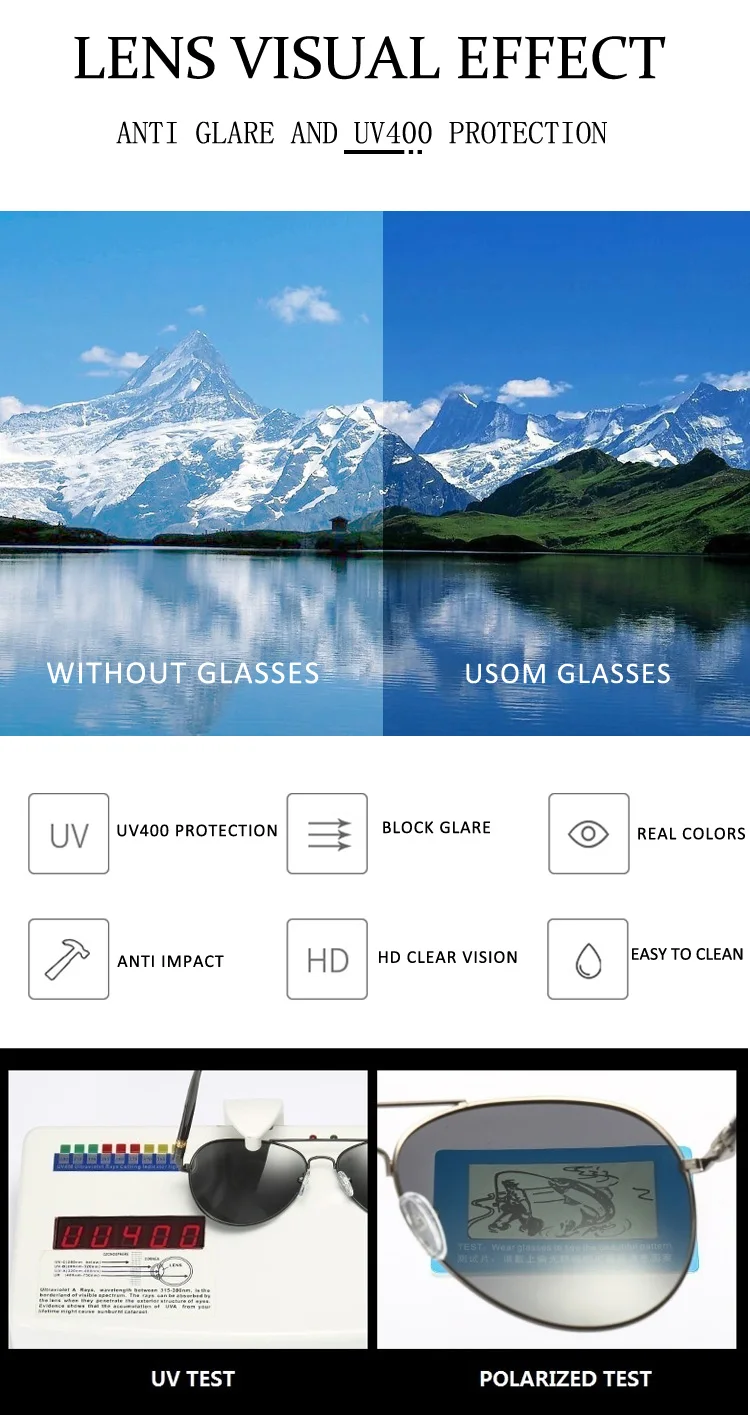 2023 Promotional Sunglasses Double Bridge Gafas De Sol Metal Frame Pilot Sunglasses