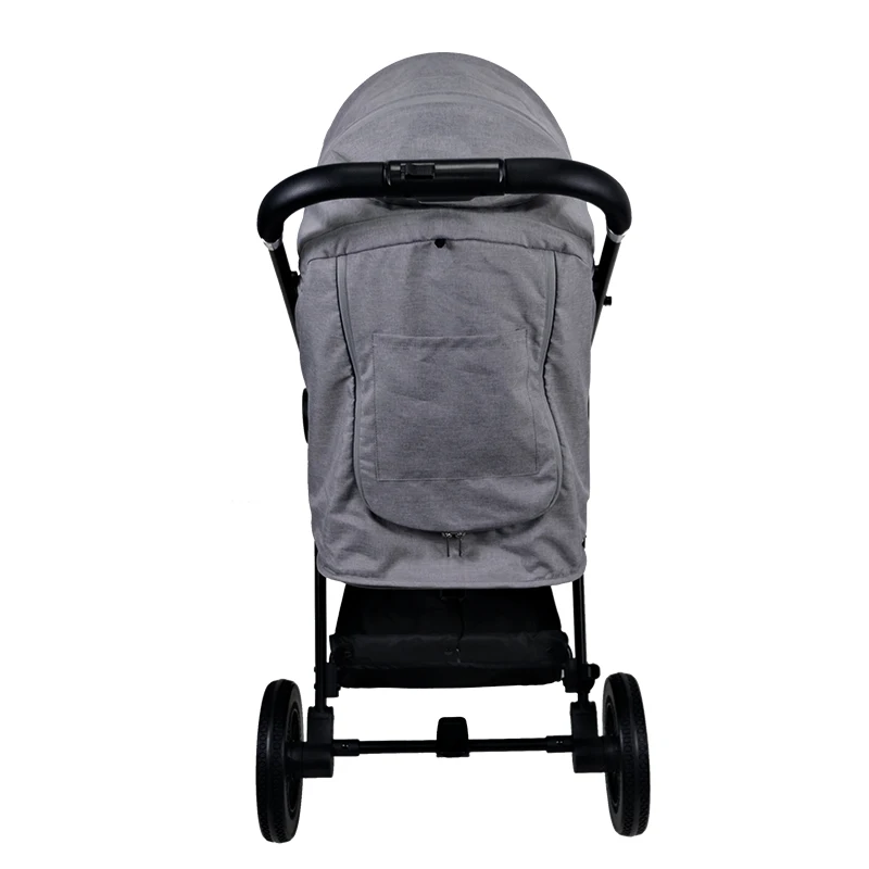 Cheap Price Can Be Customized High Landscape Lightweight Folding Four-wheel Rubber Bidirectional Large Space Stroller