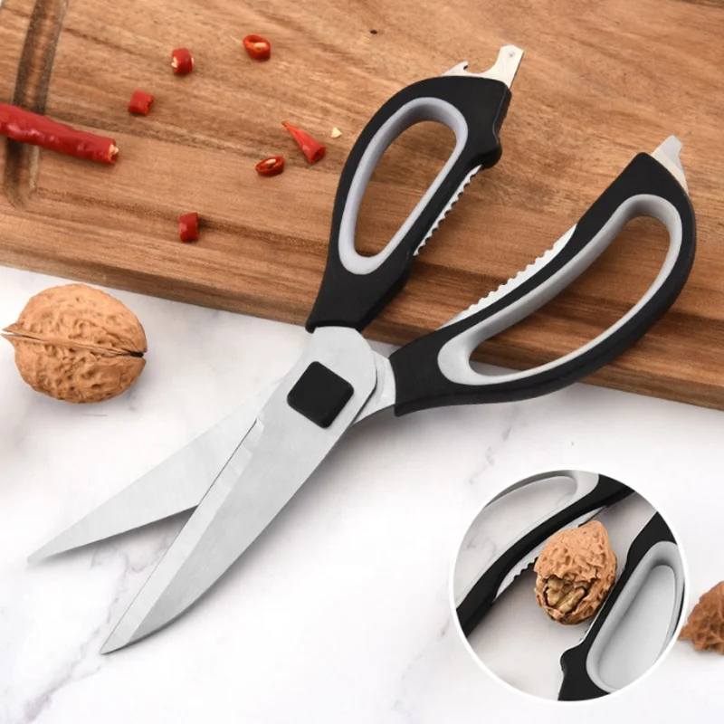 Boda OEM Accept Multipurpose Utility Stainless Steel kitchen bone scissors Kitchen Shears Cooking Scissors yangjiang scissor