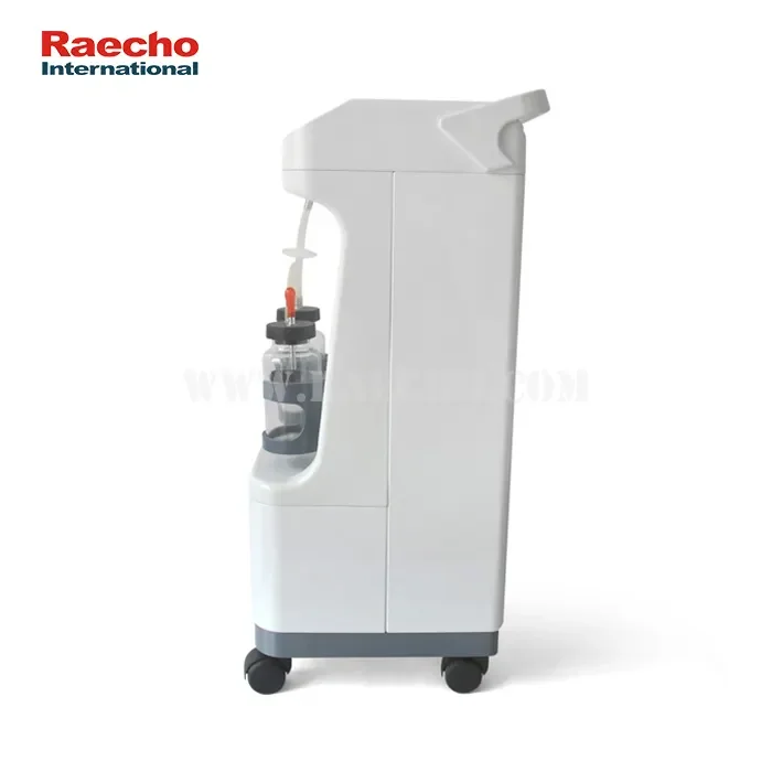 Mobile Electric  Oil-free Suction Device Aspirator Plastic CE Portable Vacuum Medical Surgical Suction Machine for Surgery