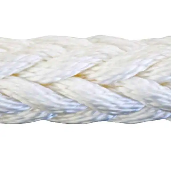 white 44 48 52 56  mm *180 200 220 m sizes pa nylon polyamide 12 strand marine rope for ship mooring towing fishing