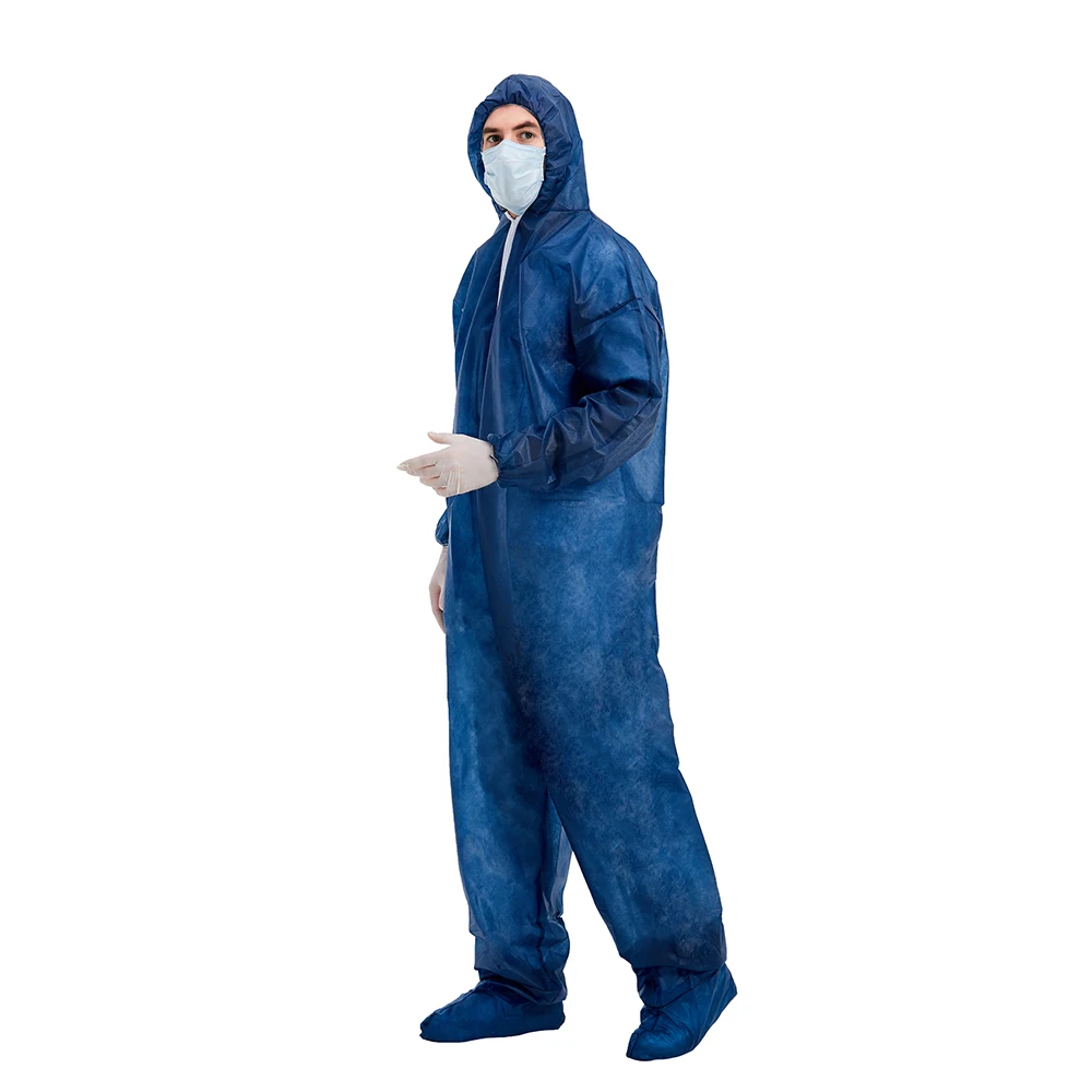 coverall suit protection clinic uniform coverall work disposable overall disposable protective coverall HAIXIN HEALTH