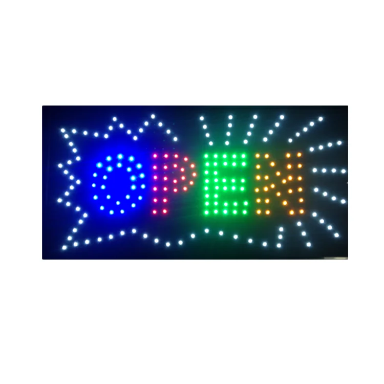 Commercial door head advertising led panel light led notice board nouveau 2020