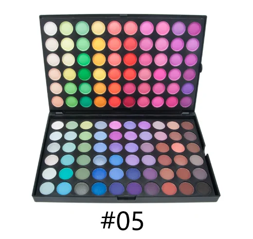 Hot Selling 120 color  Wholesale Cosmetics Diamond Eyeshadow Golden beauty eyeshadow palette glitter shimmer eye shadow makeup