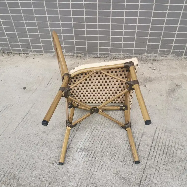 (SP-OC356) 2021 новый дизайн Patio из искусственного ротанга алюминиевый открытый стул для сада