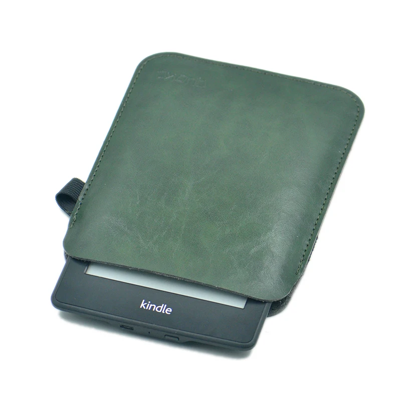 
Quoko Full Grain Leather Tablet Sleeves E-Book Covers Cases For Kindle Paperwhite 1 2 3 Voyage 