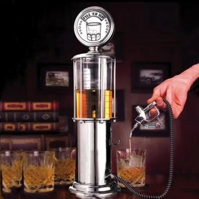 Single-Head Auto Parts Dispenser for Gas Station Beer Wine Cannon Bar Beverages Wine Barrel Storage-Power Distribution Equipment