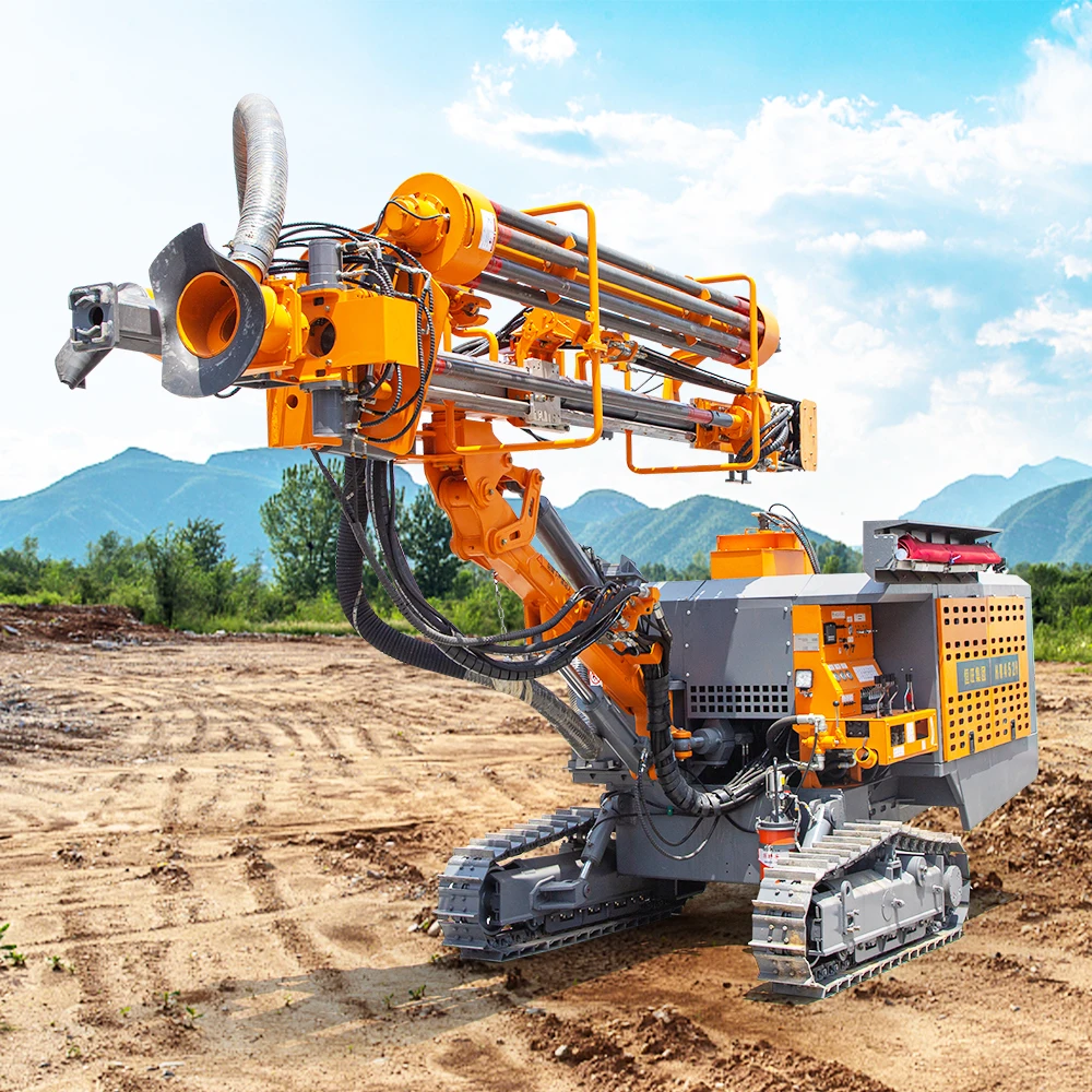 2024 Hengwang HW-452H Crawler Mounted Blast Hole Drill Rig for Mining Dth Drilling Machine