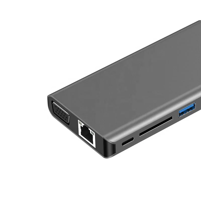 7-in-1 usb c hub headphone jack for macbook pro  Adapter