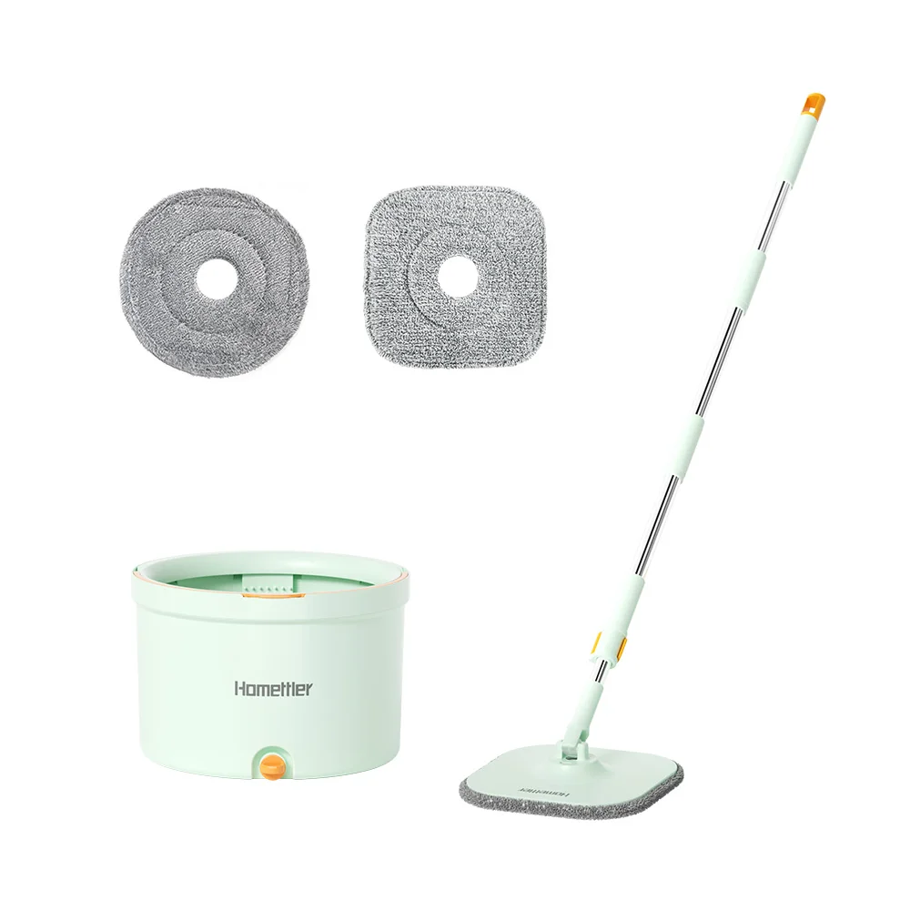 HOMELLTER trending products 2024 household items mop with bucket and spin 360 rotating goods for home