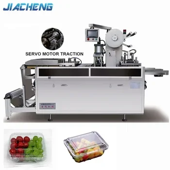 Fully Automatic PVC/PET/PS Plastic Coffee Lids/Egg Tray/Food Container Thermoforming Making Machine