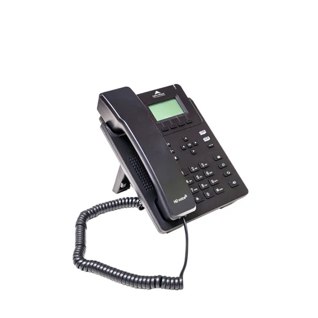 Good Compatibility New Rock OEM SIP Phone China Discount IP Phone with 6 SIP accounts and 2-line buttons