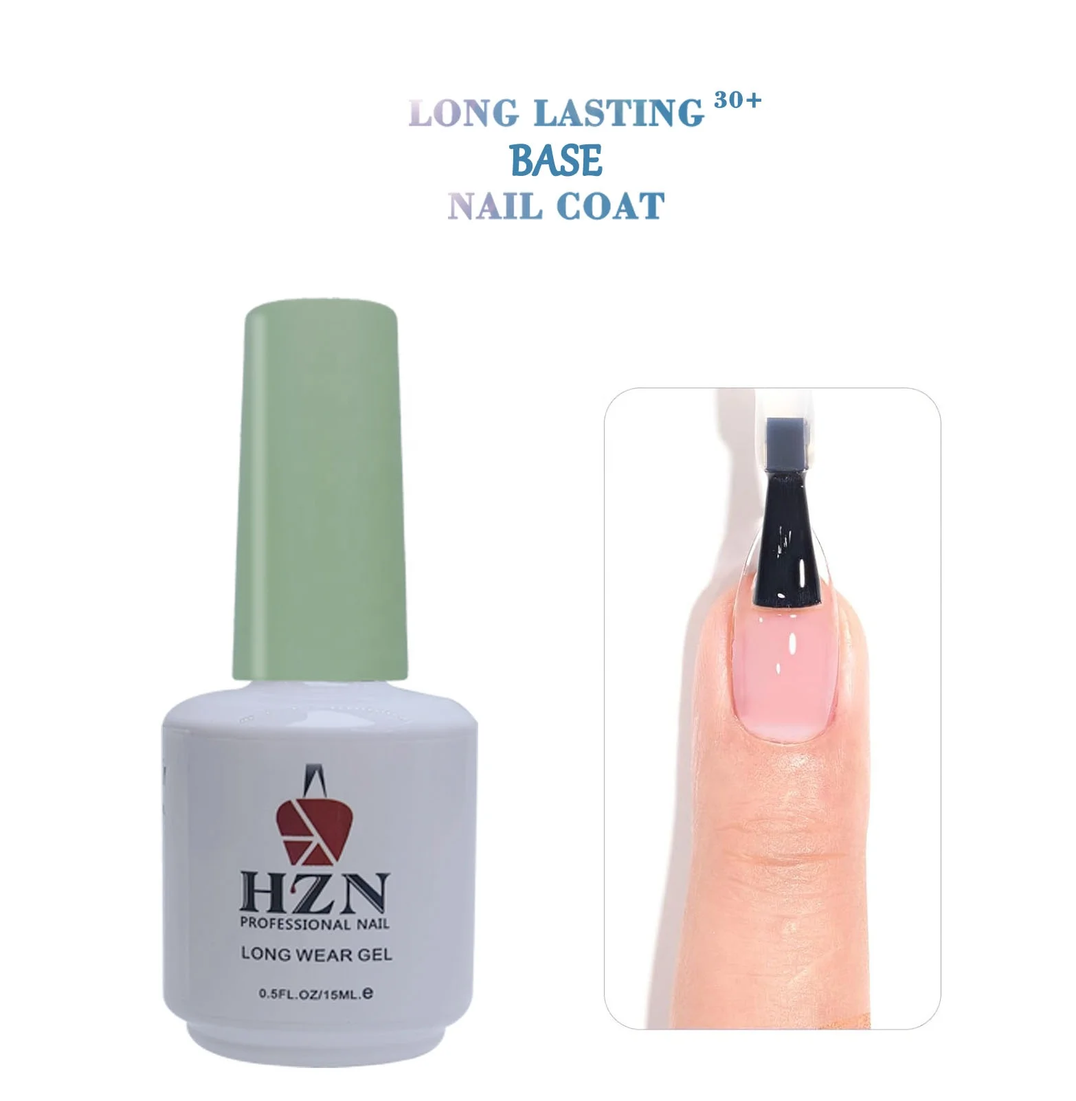 2024 Nail accessories personalized reasonable price top and base coat for beauty and personal care