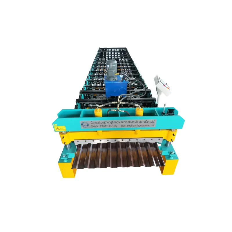 New Roof Making Machine Corrugated Roll Forming Machine For Sale