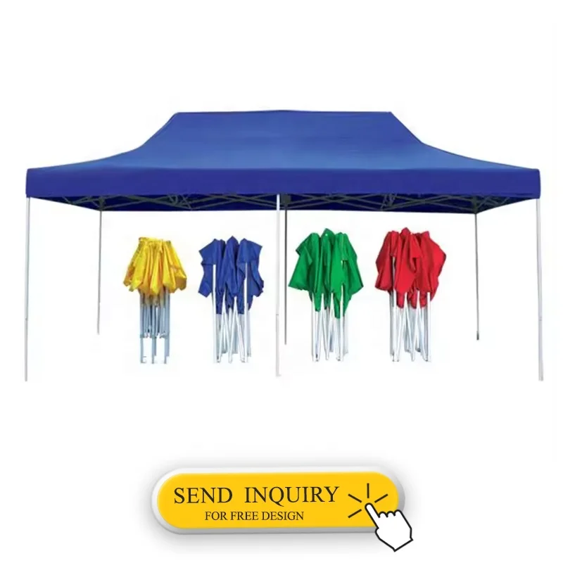 Cheap Price 10x20 Folding Tent Custom Logo And Color 3x6 Gazebo Outdoor Waterproof Tent 10x15 3x4.5 Instant Shelter Event Tent