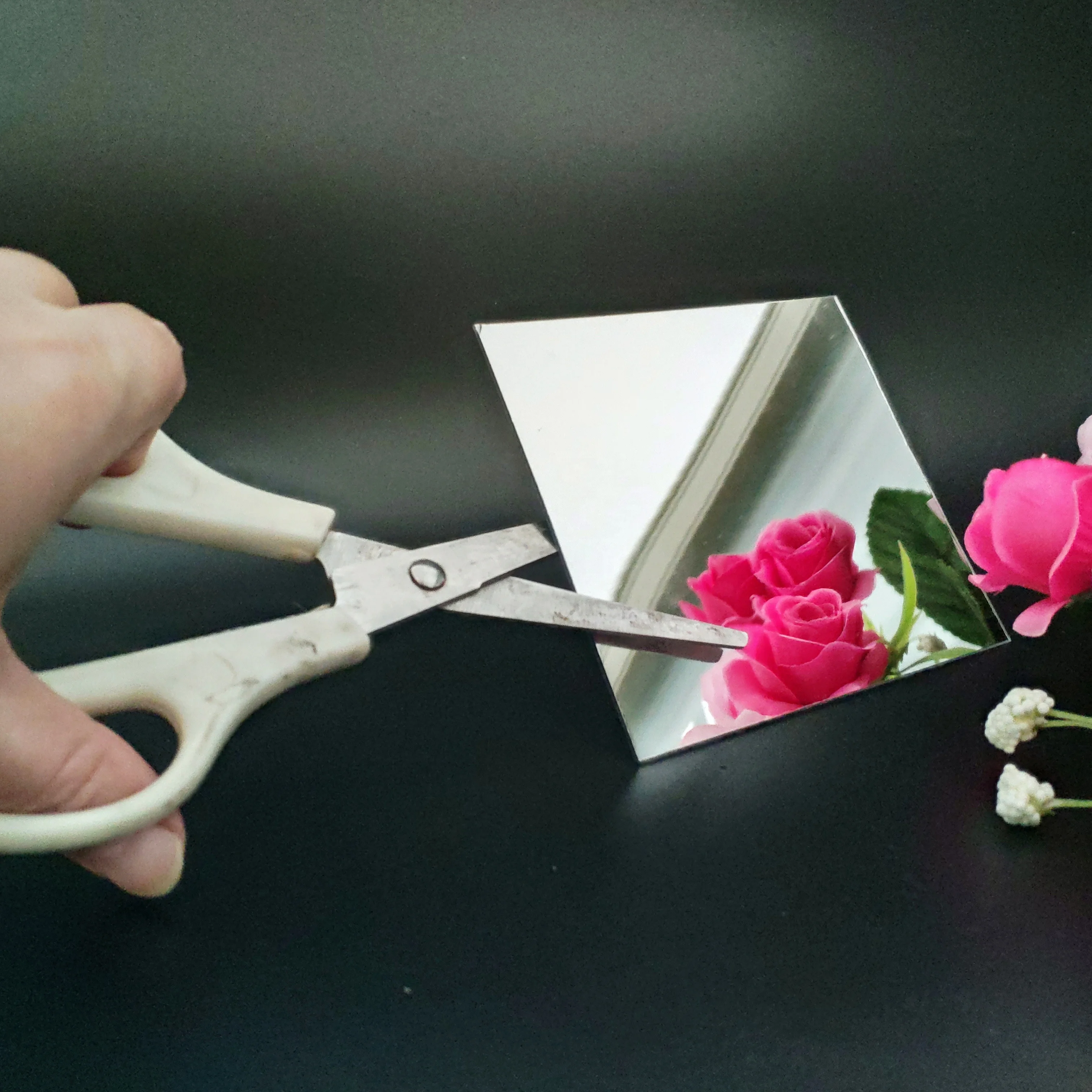 Phthalate free double sided plastic mirror PC mirror