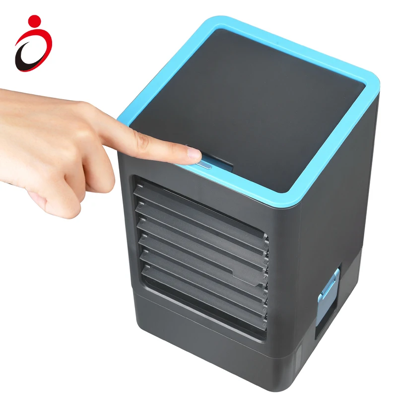 Переносной бесшумный мини-кулер 3 в 1 12 В постоянного тока компактный перезаряжаемый стоячий вентилятор