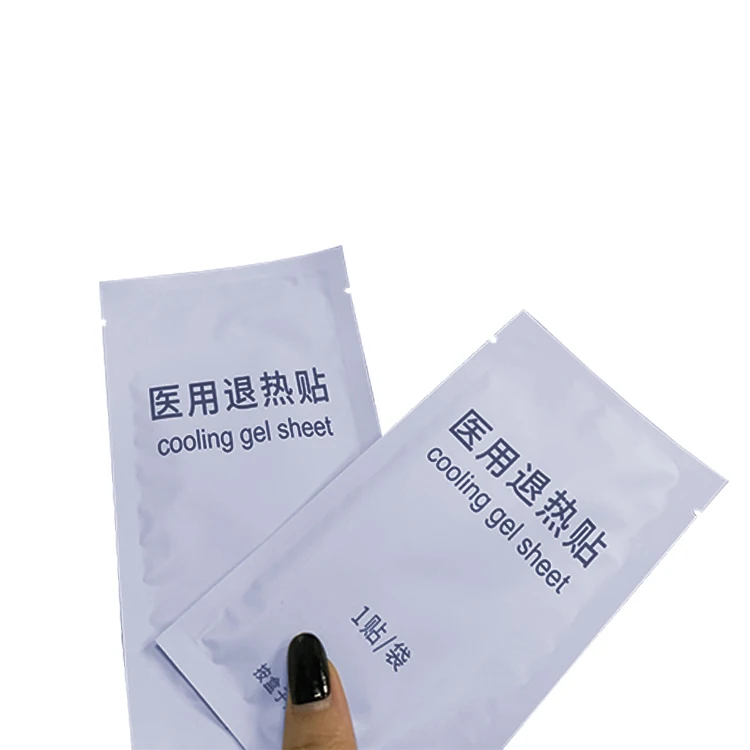 8 Pouches Per Box Pain Relief Reduce Fever Cooling Patch Effective Up To 8 Hours Cold Compress Sheet For Cool Body Temperature