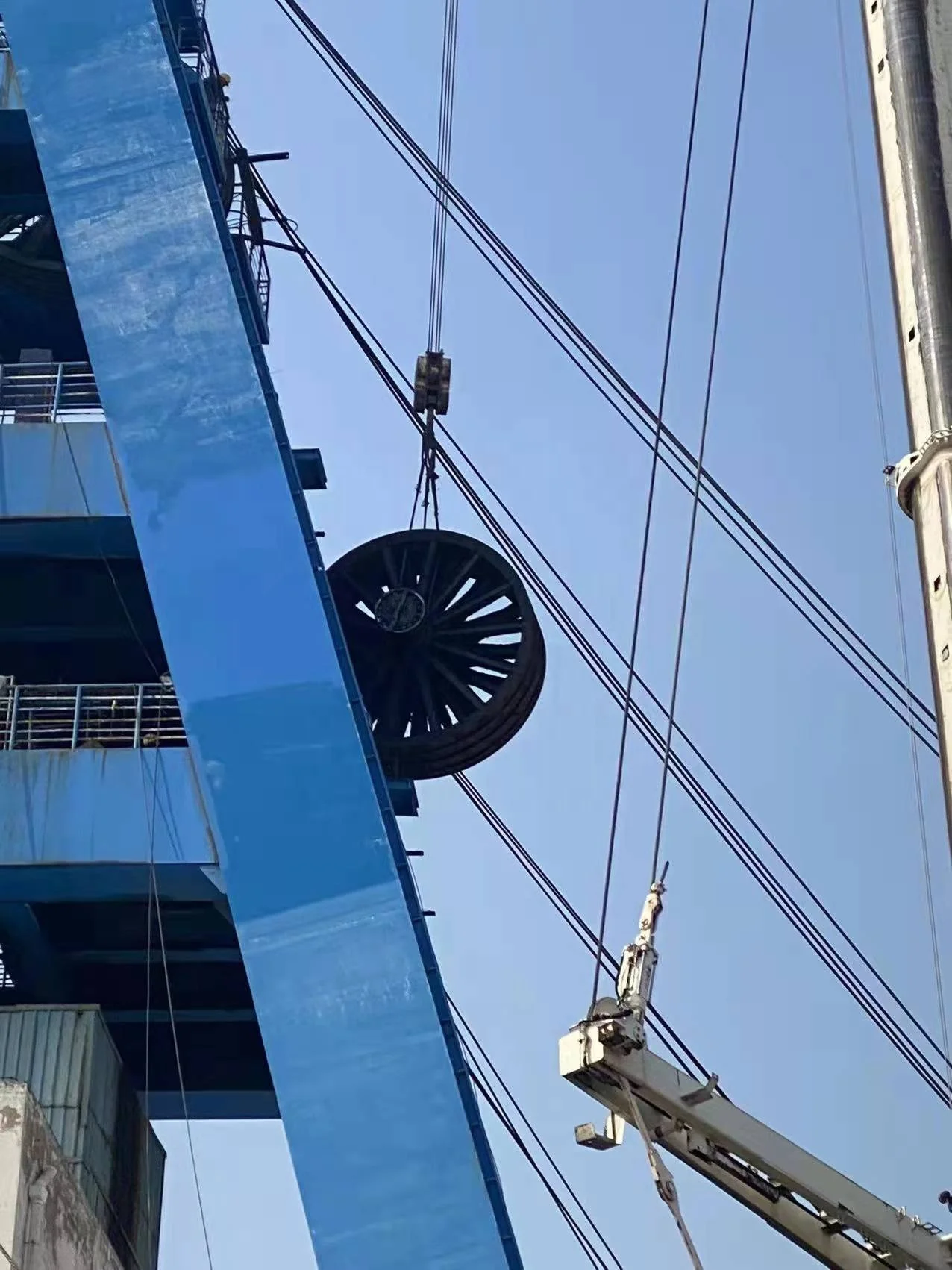 Factory Direct OEM mine shaft deflection sheave for mining hoist