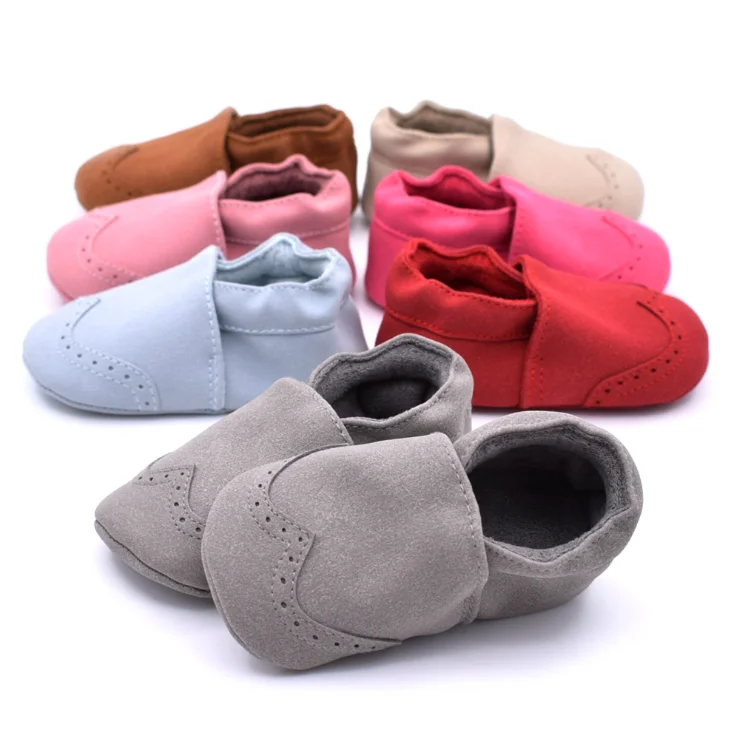  Новые абразивные кожаные Babyshoes От 0 до 1 года мягкой подошвой для самых маленьких детская обувь в наличии 7