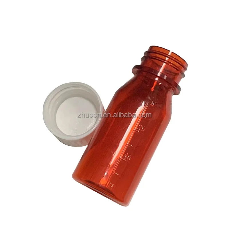 Low Price Plastic PET Oval Bottle Manufacture Syrup Bottle Medicine Liquid Oral Bottle