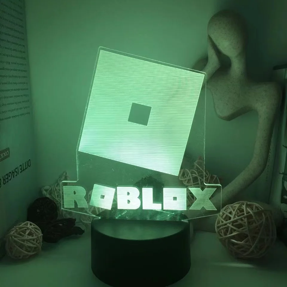 Персонализированная 3d игровая комната настольная лампа консоль значок