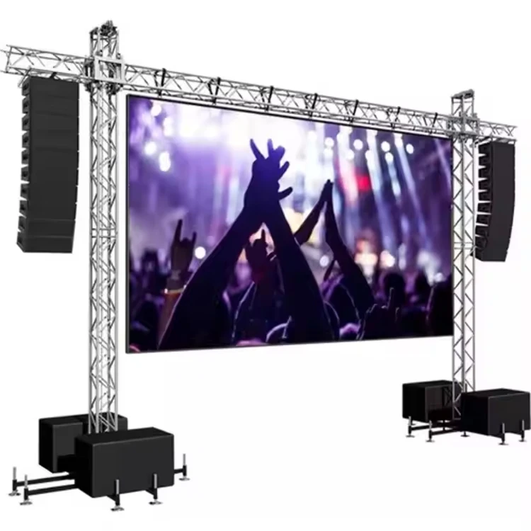 Stage Background Led Video Wall Seamless Splicing Rental Outdoor P2.6 P2.9 P3.91 P4.8 500x500mm LED Display Screen