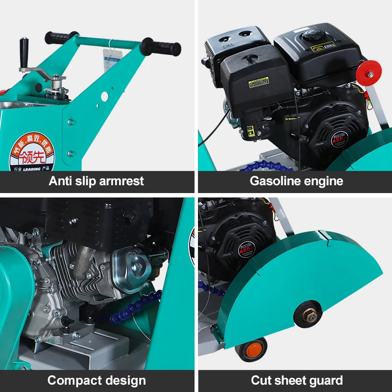 Road cutter machine asphalt cutting concrete cut saw crevices making wall cut equipment