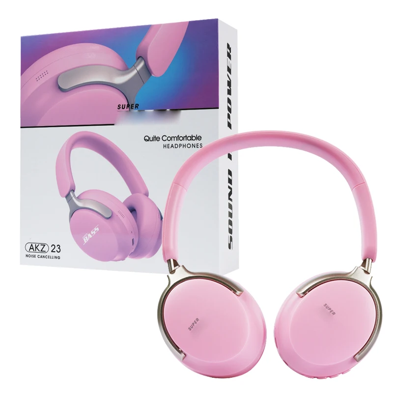 AKZ-23 BT V5.3 + EDR многофункциональная беспроводная гарнитура игровая гарнитура HD + стерео звук juego de auriculares y auriculares