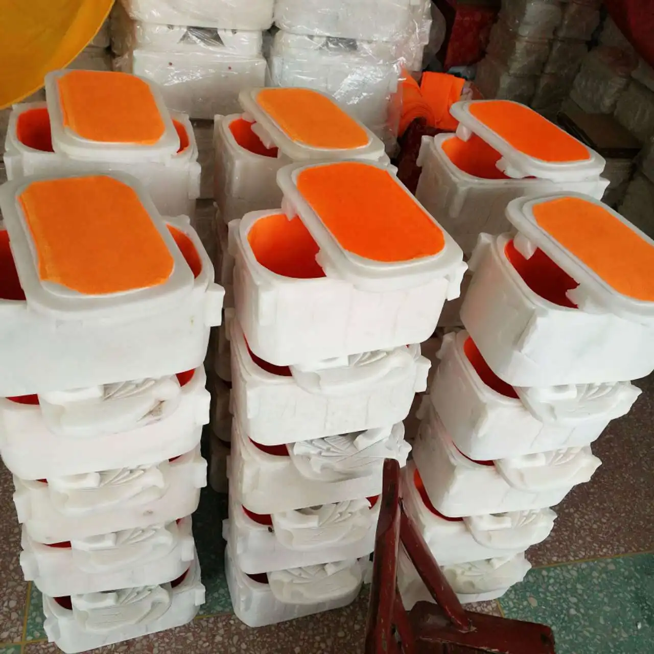 Wholesale carved stone funeral caskets for human ashes