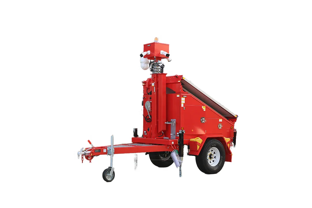 Mobile Surveillance Trailer Solar Power Trailer for Sites