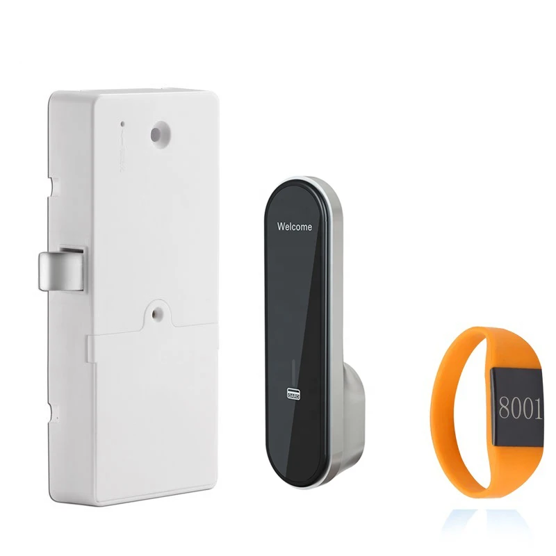 ID IC card Electronic RFID Sauna lock metal gym locker cabinet RFID lock