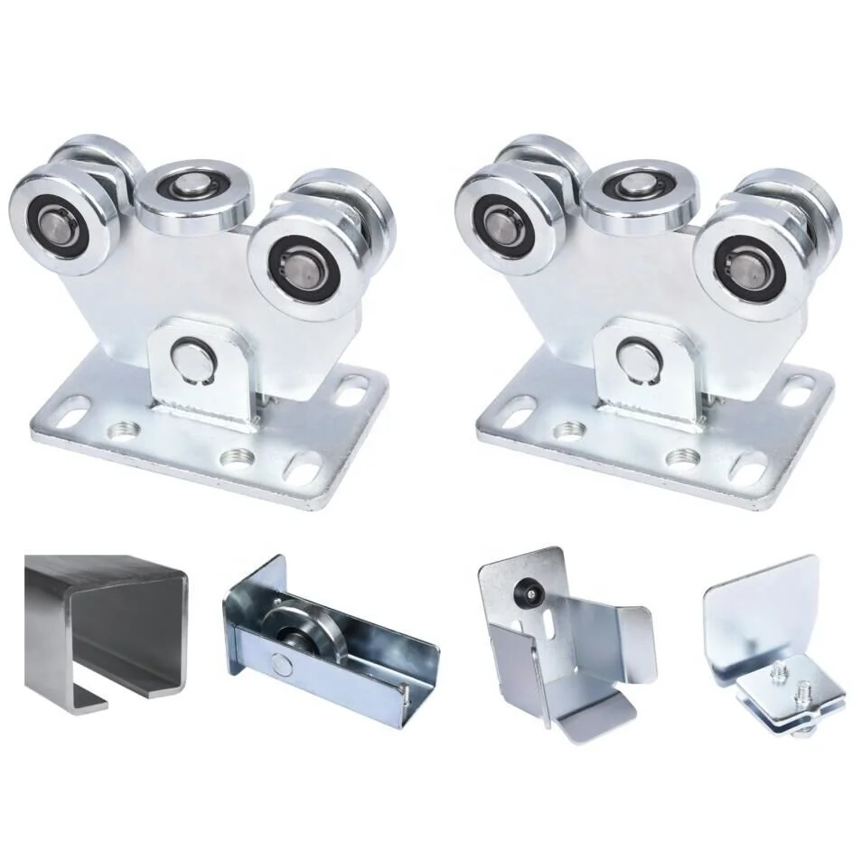 cantilever gate 5 carriage wheel 8 carriage wheel roller kit system