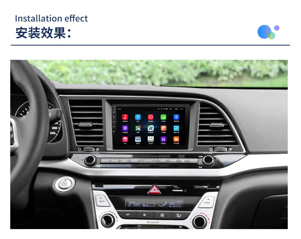 Автомагнитола 2 Din на Android 9 1 мультимедийный проигрыватель с GPS 2.5D универсальная для Volkswagen Nissan Hyundai Kia toyota LADA