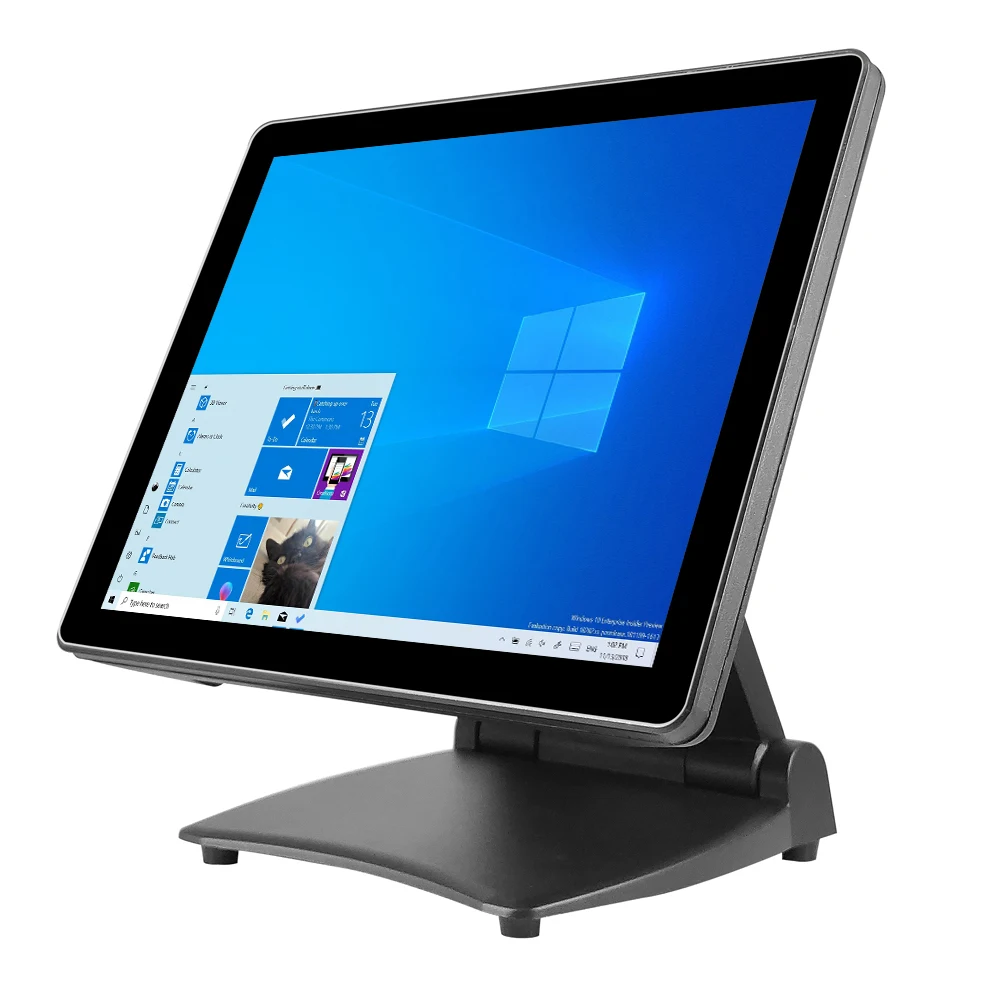 2024 новый дизайн 15 дюймов сенсорный экран монитор POS терминал машина Windows 10