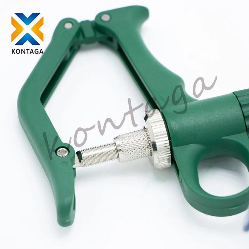 2ml/5ml vet vaccine injection automatic continuous poultry veterinary syringe gun for pig,animal,dog