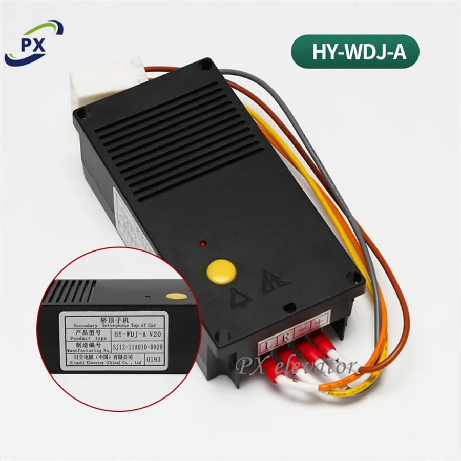 Hitachi Лифт сигнализация домофон HY-WDJ-C/A/B/D/F рация верхняя часть автомобиля запасные части для вторичного домофона