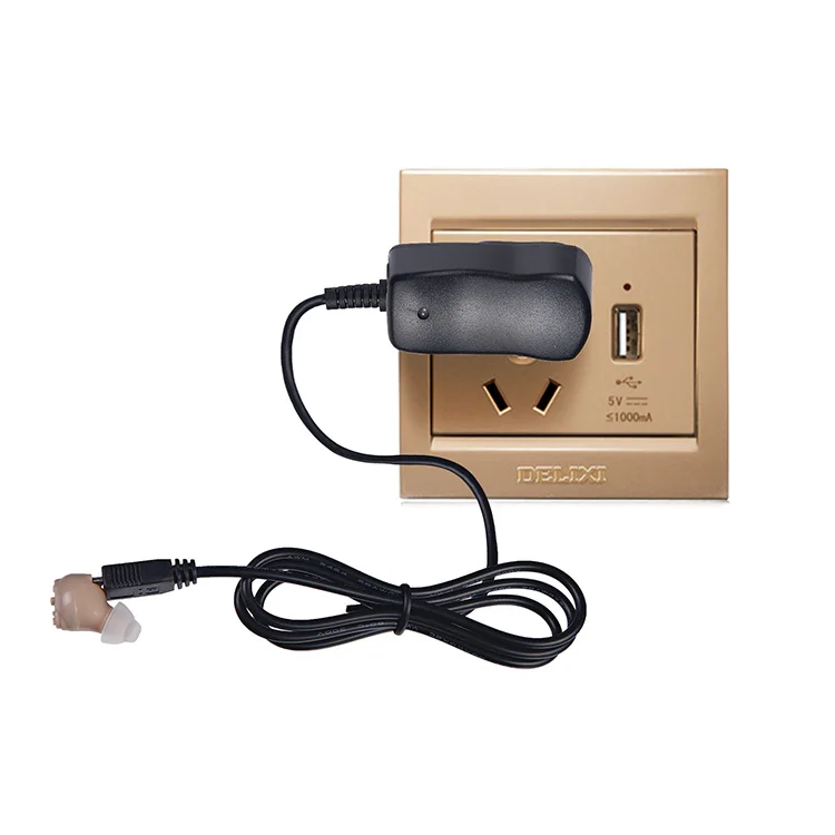 G17 Deaf aids ear aid sound amplifier Hearing Amplfier Best hearing aids Rechargeable Mini Invisible CIC Digital