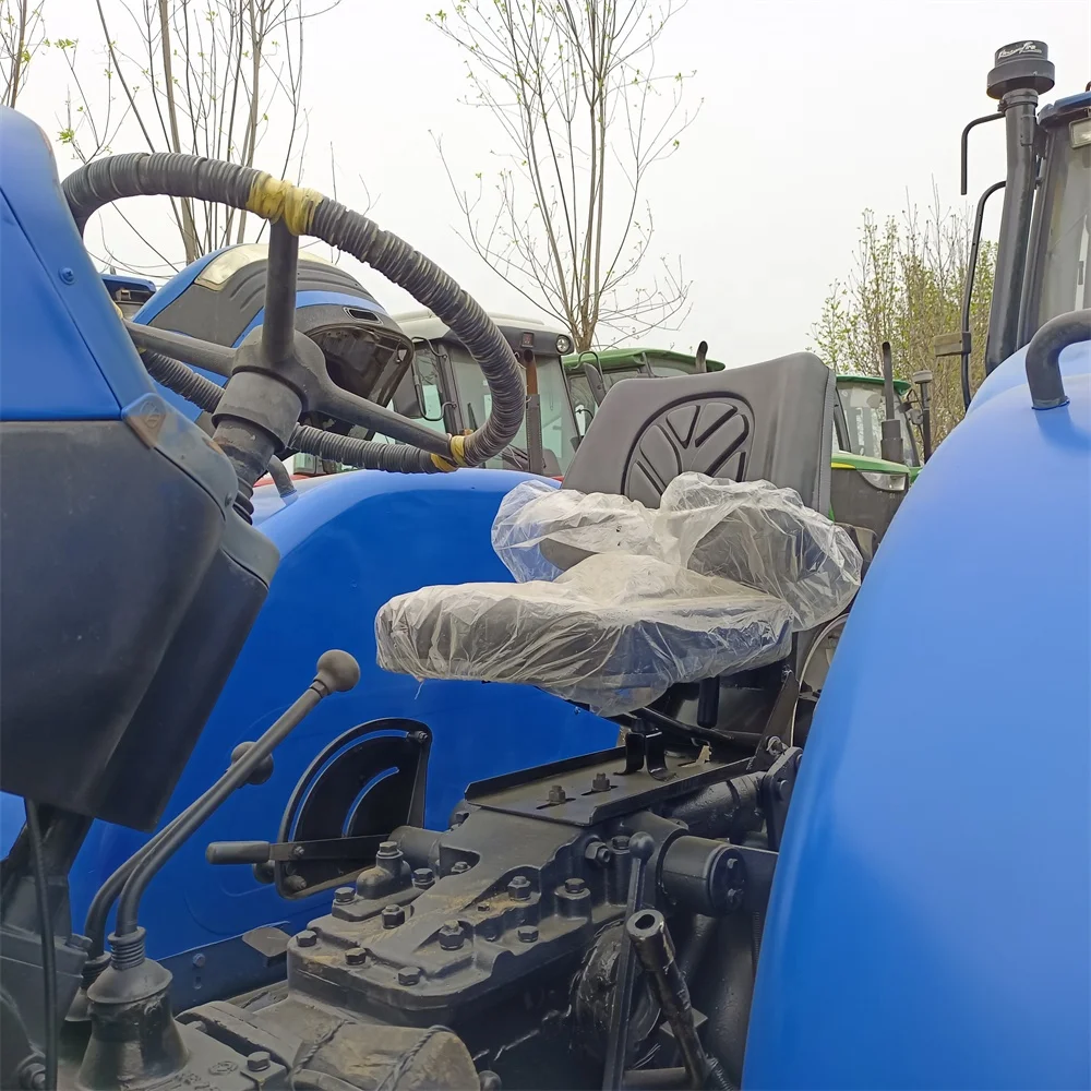 Wholesale cheap SNH554 55HP Rated Power mini farms 4*4 Wheel tractors