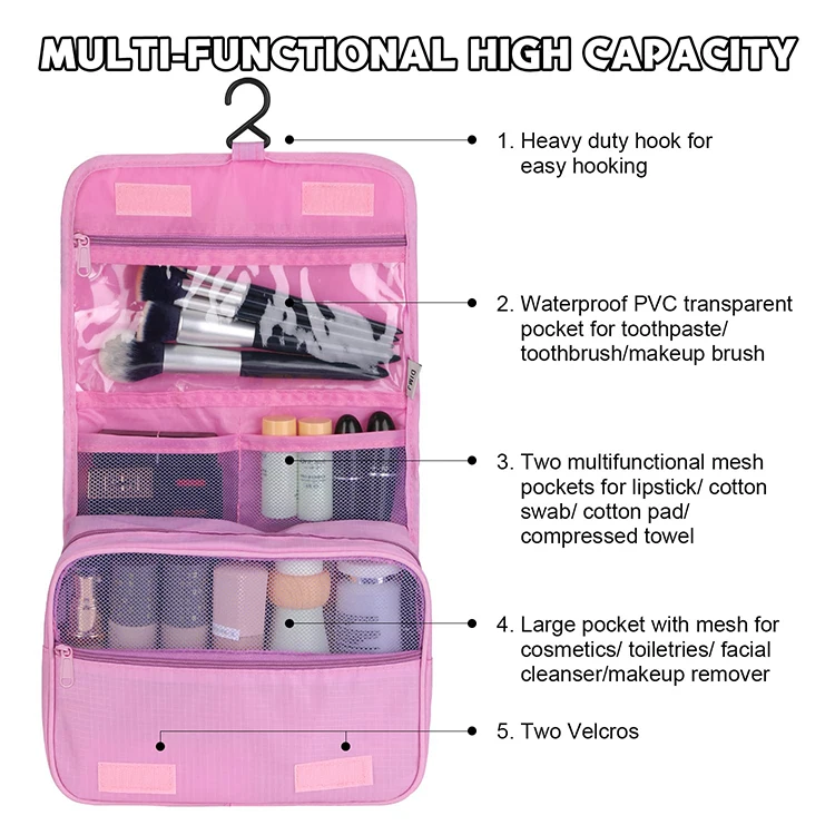 New High Quality Travel Bags Luggage Set 6pcs Packing Cubes Compression Travel Laundry Pouch