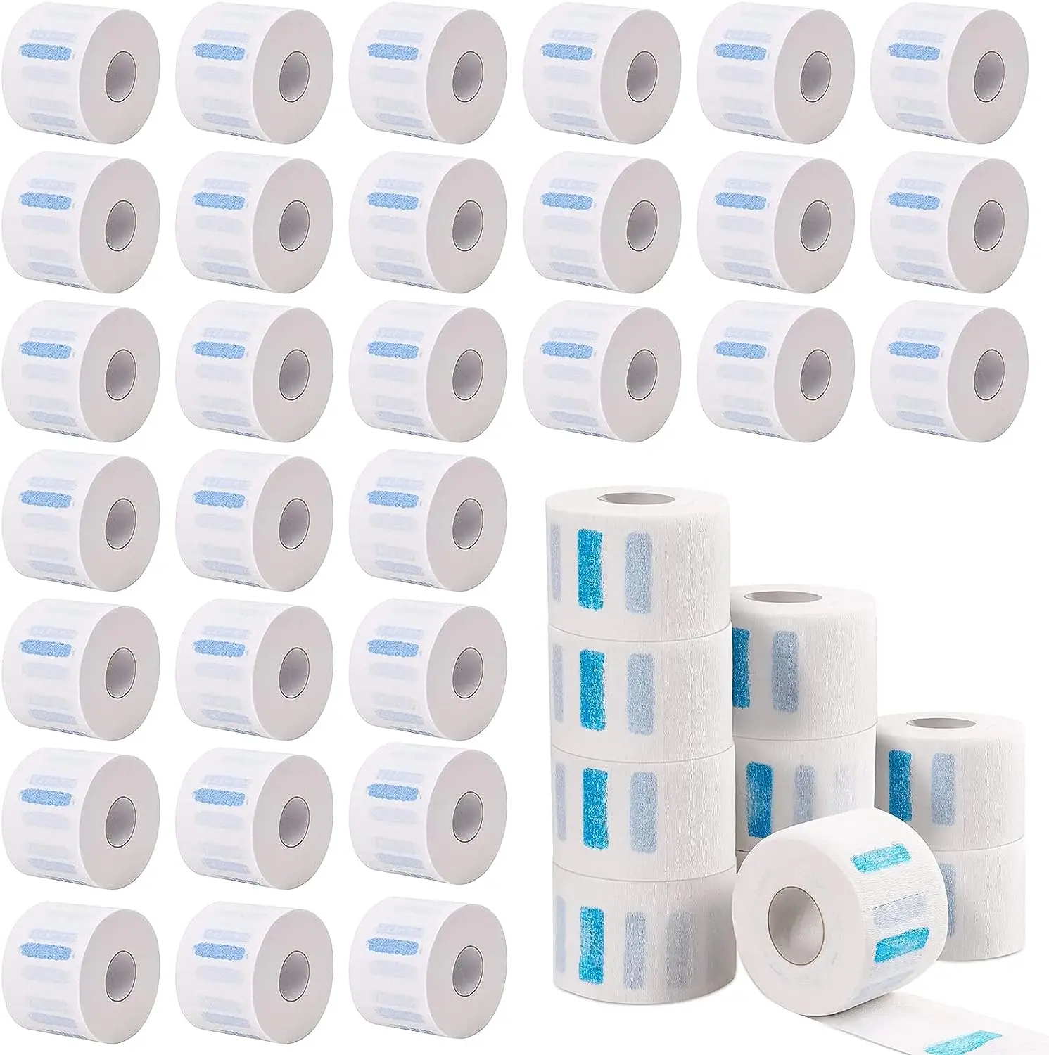 Neck Strips Stretchy Paper Neck Band Barber Neck Paper Barber Accessories Supplies Hair Cutting Supplies for Salon Barber Shop