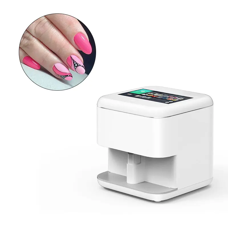 Beauty salon personal use wifi wireless mobile digital nail nails printer 3d wholesale price stock in hand