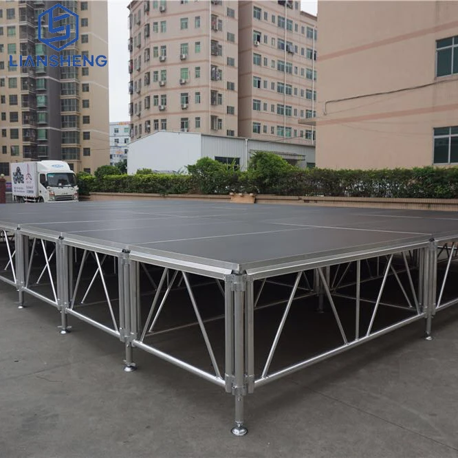 Cheap Price Square Shape 4*4ft Outdoor Concert Music Festival Stage