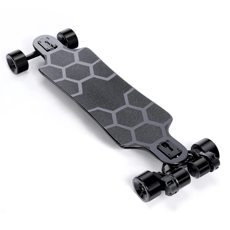 Factory customized high quality dual belt drive or direct drive 10.5Ah sam*sung battery electric longboard