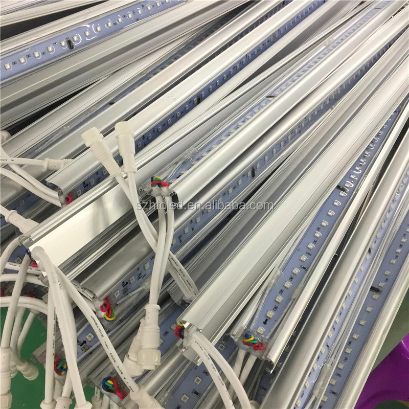 Outdoor led linear light fixture hurdle lamp dmx controller 12w ip65 LED digital tube for landscape lighting