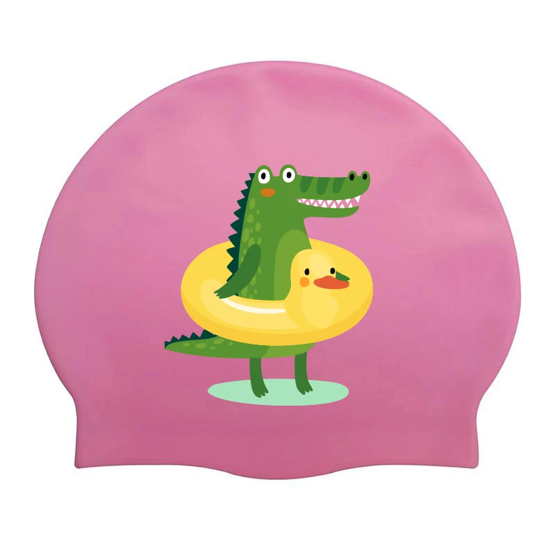 
Dome Sublimation Pink Swimming Cap Machine 